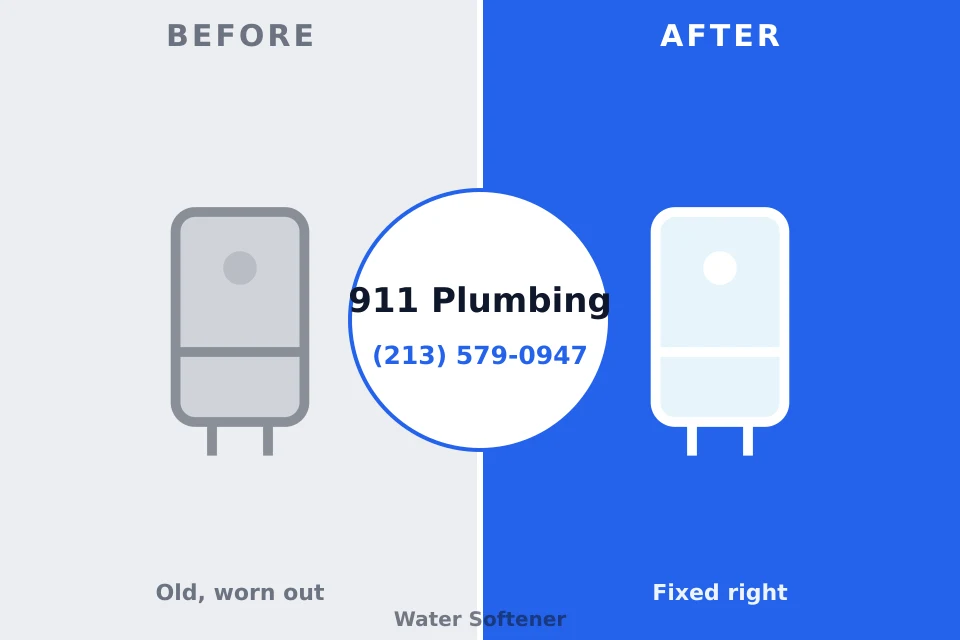 Before and after: plumbing company Robins, IA